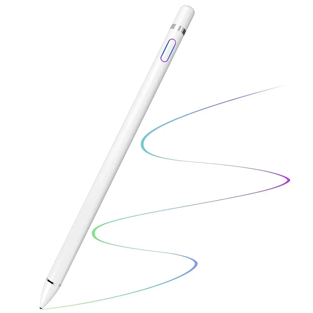 Precision Active Stylus Pen with Palm Rejection & 1.5mm Fine Tip (Compatible with iPad & Tablets)